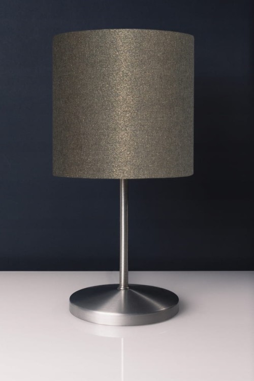 Abażur stare złoto PRATO - walec 15