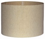 Abażur złoty LATINA - walec 20