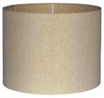 Abażur złoty LATINA - walec 25