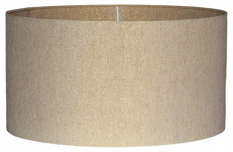 Abażur złoty LATINA - walec 45