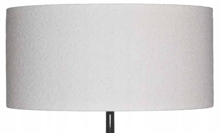 Abażur biały Boucle VENOSA - walec 50