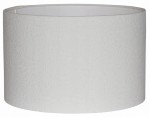 Abażur biały Boucle VENOSA - walec 30
