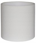 Abażur biały Boucle VENOSA - walec 15
