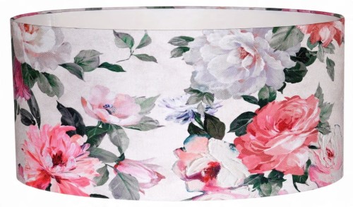 Abażur Kwiaty PRIMAVERA - walec 50