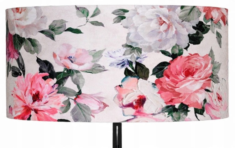 Abażur Kwiaty PRIMAVERA - walec 40