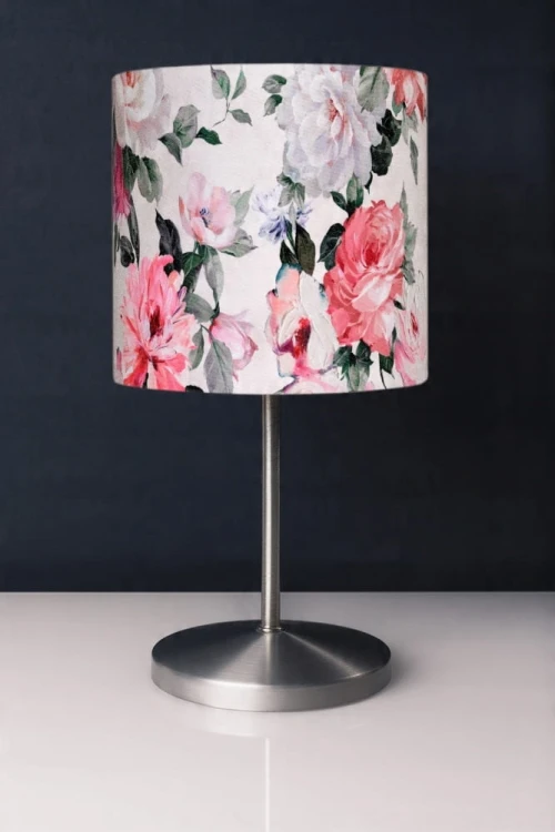 Abażur Kwiaty PRIMAVERA - walec 40