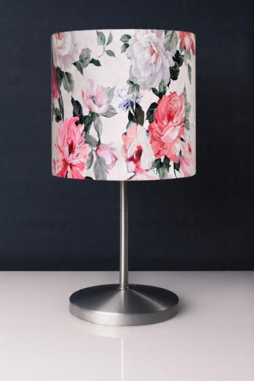 Abażur Kwiaty PRIMAVERA - walec 30