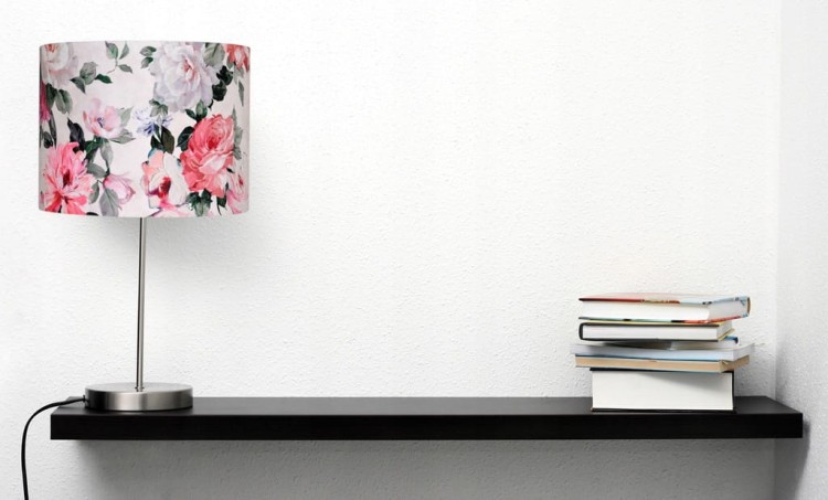 Abażur Kwiaty PRIMAVERA - walec 30