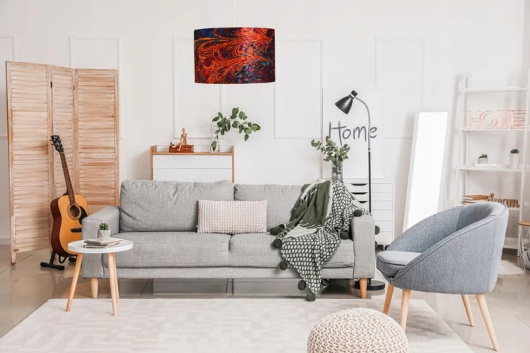 Abażur Lawa PANCA - walec 25