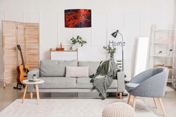 Abażur Lawa PANCA - walec 15