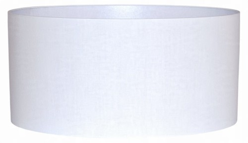 Abażur biały zimny MIRANO - walec 50