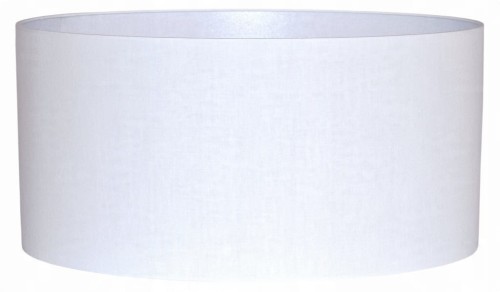 Abażur biały zimny MIRANO - walec 40