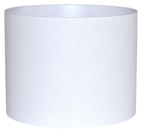 Abażur biały zimny MIRANO - walec 25