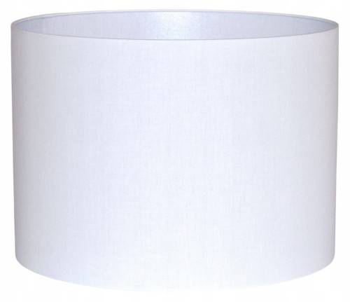 Abażur biały zimny MIRANO - walec 20