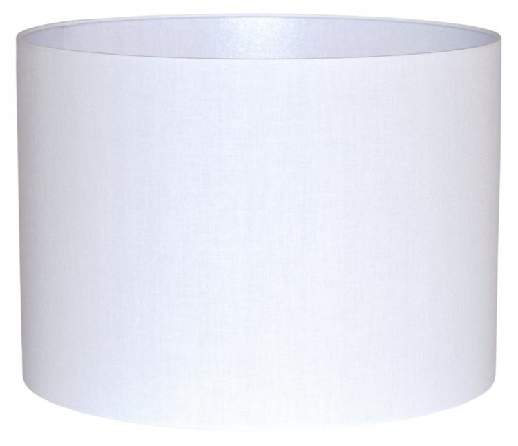 Abażur biały zimny MIRANO - walec 20