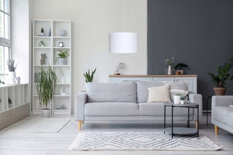 Abażur biały zimny MIRANO - walec 20