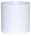 Abażur biały zimny MIRANO - walec 15