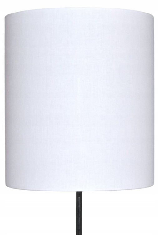 Abażur biały zimny MIRANO - walec 13