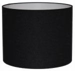 Abażur czarny MIRANO - walec 25