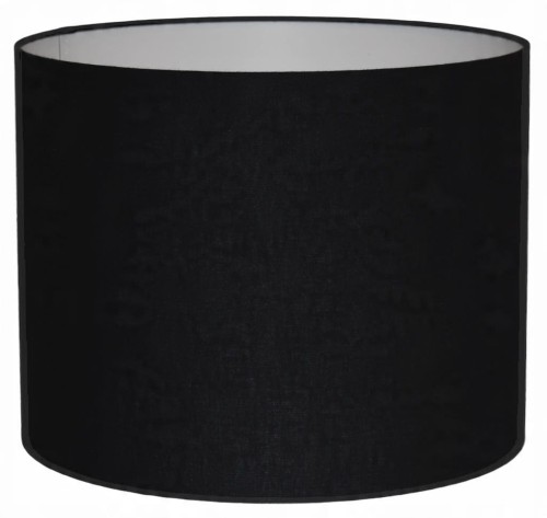 Abażur czarny MIRANO - walec 25