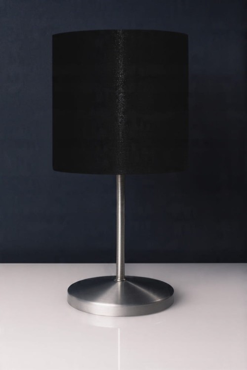 Abażur czarny MIRANO - walec 20