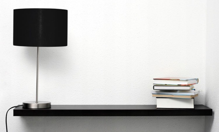 Abażur czarny MIRANO - walec 20