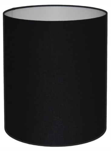 Abażur czarny MIRANO - walec 13