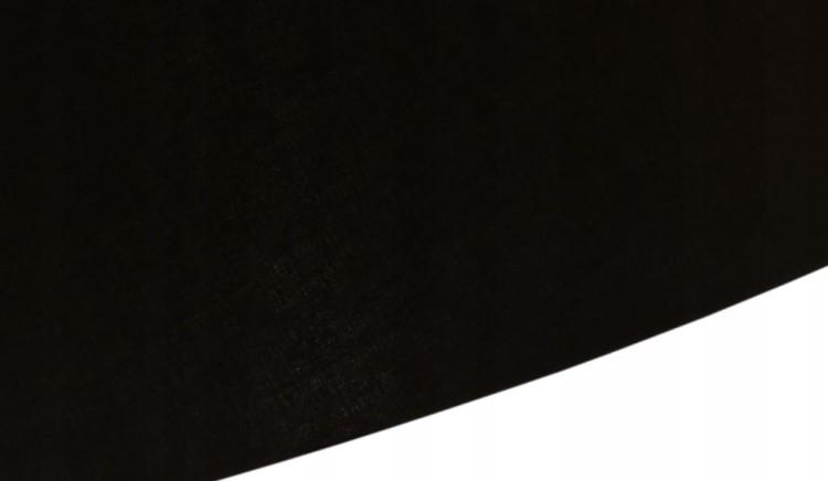 Abażur czarny + złoty MIRANO - stożek A 45