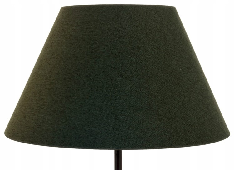 Abażur zielony sosnowy + złoty AVOLA - stożek A 31