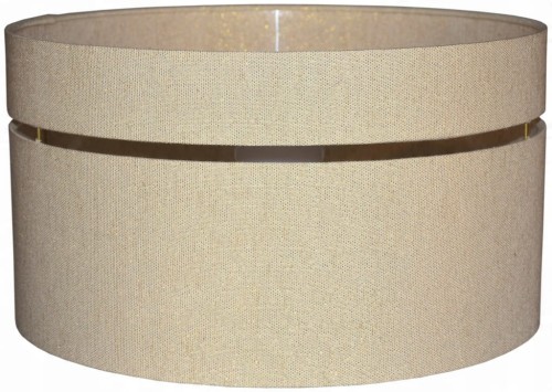 Abażur złoty LATINA - podwójny 40