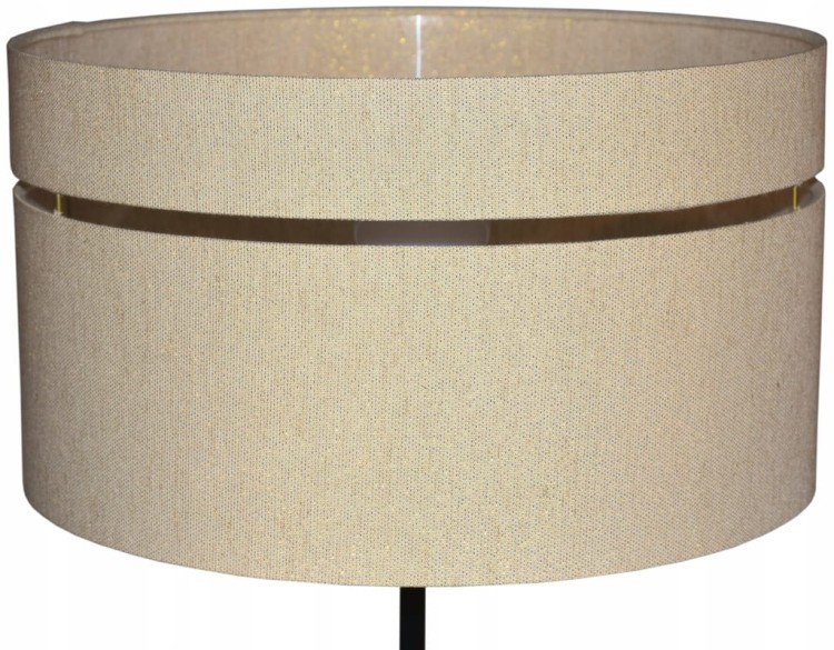 Abażur złoty LATINA - podwójny 40  - zgaszony 1