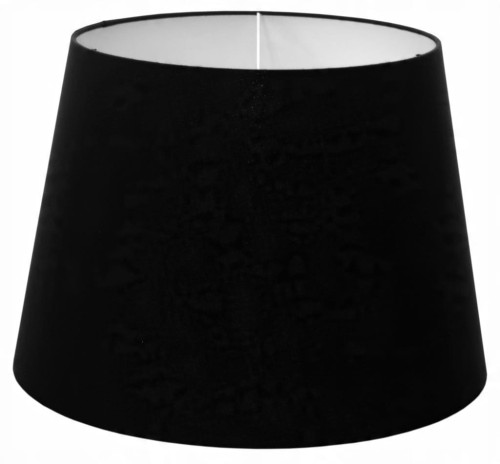 Abażur czarny MIRANO - stożek B 40