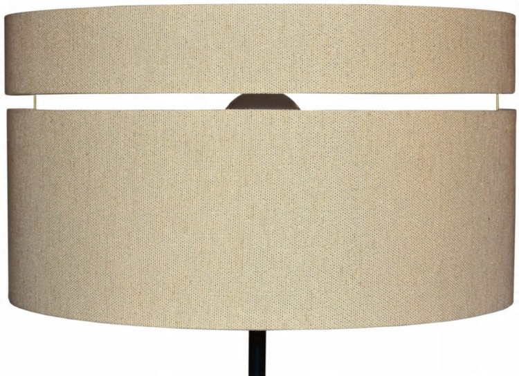 Abażur złoty LATINA - podwójny 40 - zgaszony 2