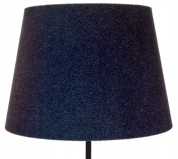 Abażur granatowy + złoty AREZZO - stożek B 40