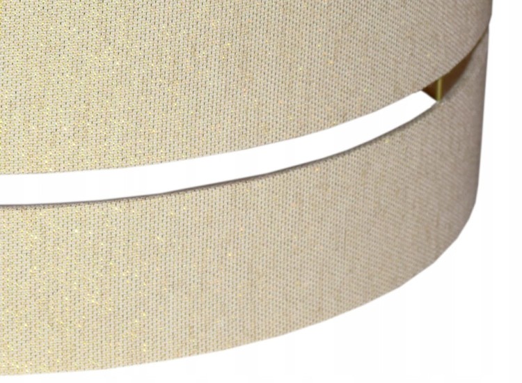 Abażur złoty LATINA - podwójny 40 - detal 2