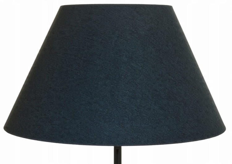 Abażur ciemny turkusowy + złoty AVOLA - stożek A 45