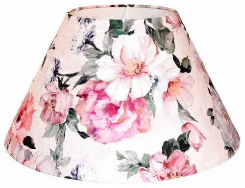 Abażur Kwiaty PRIMAVERA - stożek A 50