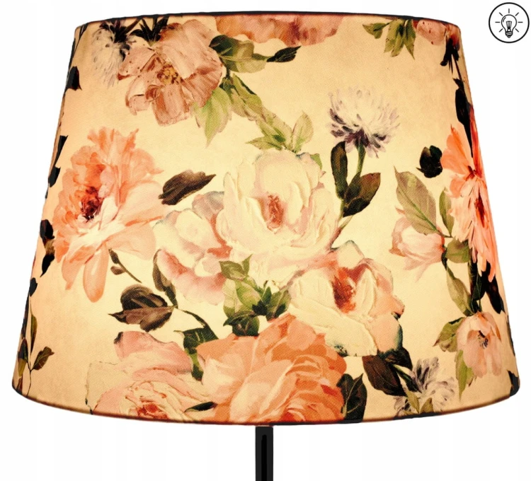 Abażur Kwiaty PRIMAVERA - stożek B 40