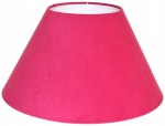 Abażur różowy MATERA - stożek A 50