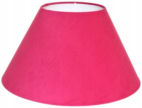 Abażur różowy MATERA - stożek A 45