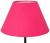 Abażur różowy MATERA - stożek A 25