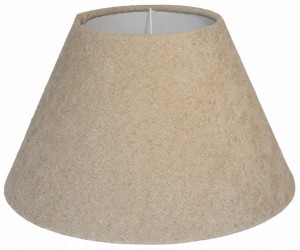 Abażur beżowy Boucle VENOSA - stożek A 25