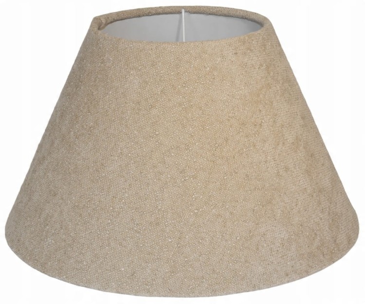 Abażur beżowy Boucle VENOSA - stożek A 25