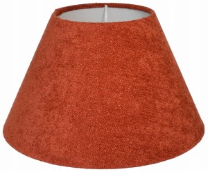 Abażur terakota Boucle VENOSA - stożek A 25