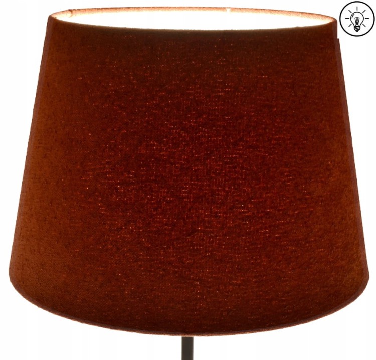 Abażur terakota Boucle VENOSA - stożek B 40