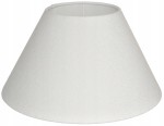Abażur biały Boucle VENOSA - stożek A 50