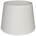 Abażur biały Boucle VENOSA - stożek B 30