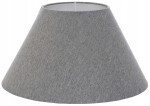 Abażur szary AVOLA - stożek A 45