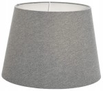 Abażur szary AVOLA - stożek B 40