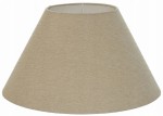 Abażur beżowy AVOLA - stożek A 45